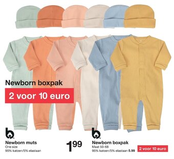 Zeeman Newborn muts aanbieding