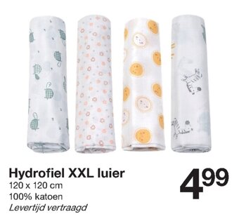 Zeeman Hydrofiel XXL luier aanbieding