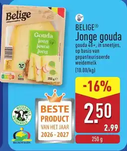 ALDI Belige jonge gouda aanbieding