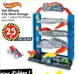 TEDi Hot Wheels City Stunt Garage aanbieding