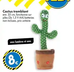 TEDi Cactus tremblant aanbieding