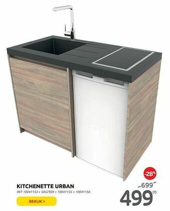 Brico Kitchenette urban aanbieding