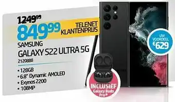 AUVA Samsung galaxy s22 ultra5g aanbieding