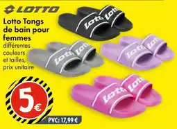 TEDi Lotto tongs de bain pour femmes différentes aanbieding