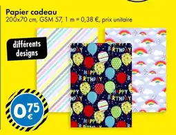 TEDi Papier cadeau aanbieding