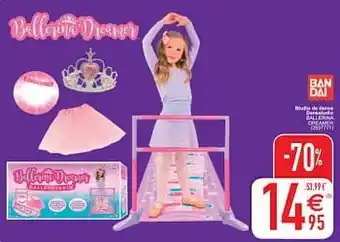 Cora Studio de danse dansstudio ballerina dreamer aanbieding