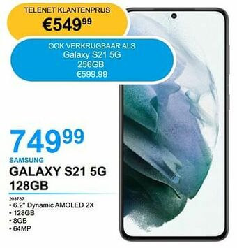 AUVA Samsung galaxy s21 5g 128gb aanbieding