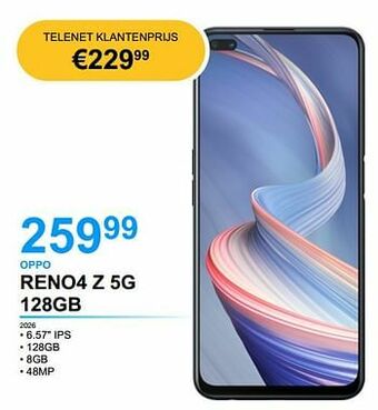 Oppo reno4 z 5g 128gb