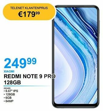 Xiaomi redmi note 9 pro 128gb