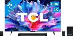 Coolblue TCL LED 75 P6L (2026) + TCL S65K aanbieding