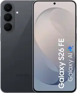 Coolblue Samsung Galaxy S26 FE 128 Go Noir 5G aanbieding