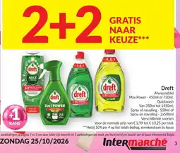 Intermarché Dreft Afwasmiddel aanbieding