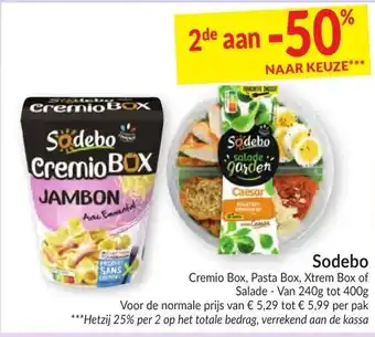 Sodebo Cremio Box