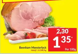 Intermarché Beenham Meesterlyck aanbieding