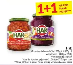Intermarché Hak groenten in bokaal aanbieding