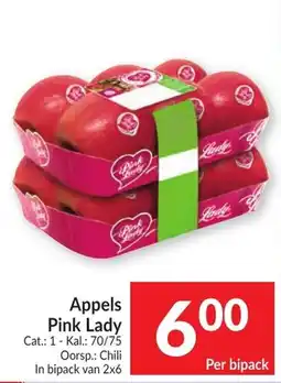 Intermarché Appels Pink Lady aanbieding