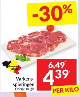 Intermarché Varkensspieringen aanbieding