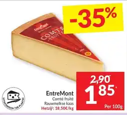 Intermarché EntreMont Comté fruité aanbieding