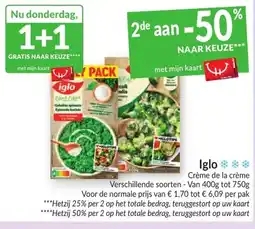 Intermarché Iglo Crème de la crème aanbieding