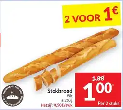 Intermarché Stokbrood Wit aanbieding