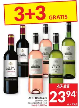 Intermarché AOP Bordeaux La Petite Croix aanbieding
