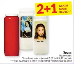 Intermarché Spaas Noveenkaars aanbieding
