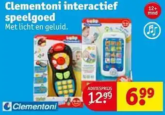 Clementoni interactief speelgoed