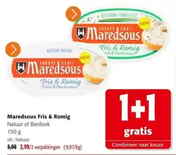 Colruyt Maredsous Fris & Romig aanbieding