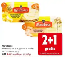 Colruyt Maredsous alle smeerkaas aanbieding