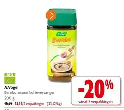 Colruyt A.Vogel Bambu instant koffie vervanger aanbieding