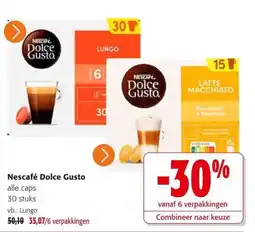 Colruyt Nescafé Dolce Gusto alle caps aanbieding