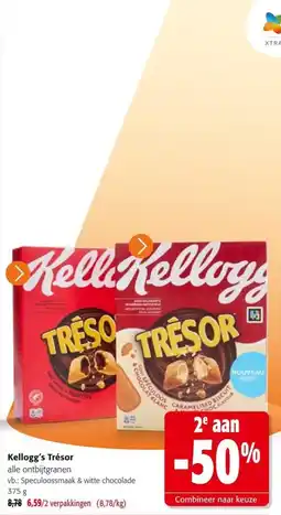 Colruyt Kellogg's Trésor aanbieding