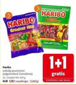 Colruyt Haribo volledig assortiment aanbieding