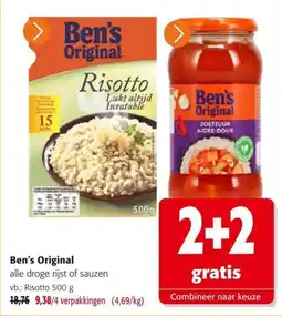 Colruyt Ben's Original Risotto aanbieding