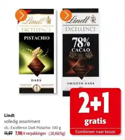 Colruyt Lindt volledig assortiment aanbieding