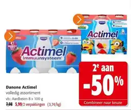 Colruyt Danone Actimel aanbieding