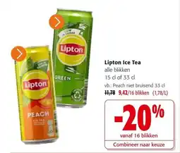 Colruyt Lipton Ice Tea aanbieding