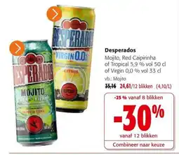 Colruyt Desperados aanbieding