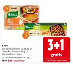 Colruyt Knorr bouillonblokjes aanbieding