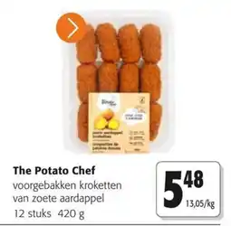 Colruyt The Potato Chef voorgebakken kroketten van zoete aardappel aanbieding