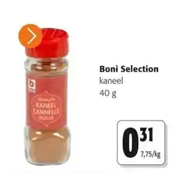 Colruyt Boni Selection kaneel aanbieding