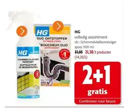 Colruyt HG schimmelvlekken reiniger aanbieding
