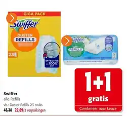 Colruyt Swiffer alle Refills aanbieding