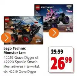 Colruyt Lego Technic Monster Jam aanbieding