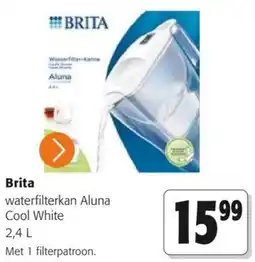 Colruyt Brita waterfilterkan Aluna aanbieding