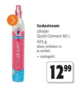 Colruyt Sodastream cilinder aanbieding