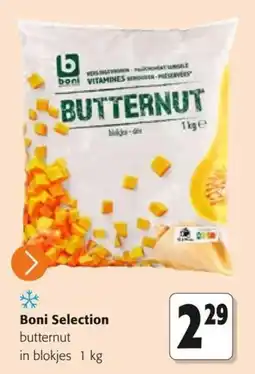 Colruyt boni selection butternut aanbieding