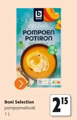 Colruyt boni selection pompoenvelouté aanbieding