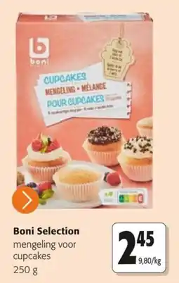 Colruyt Boni Selection mengeling voor cupcakes aanbieding