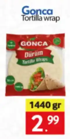 Tanger Markt Gonca tortilla wrap aanbieding